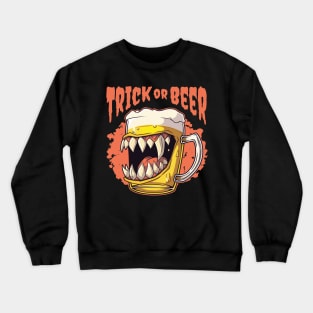 Trick or Beer Crewneck Sweatshirt